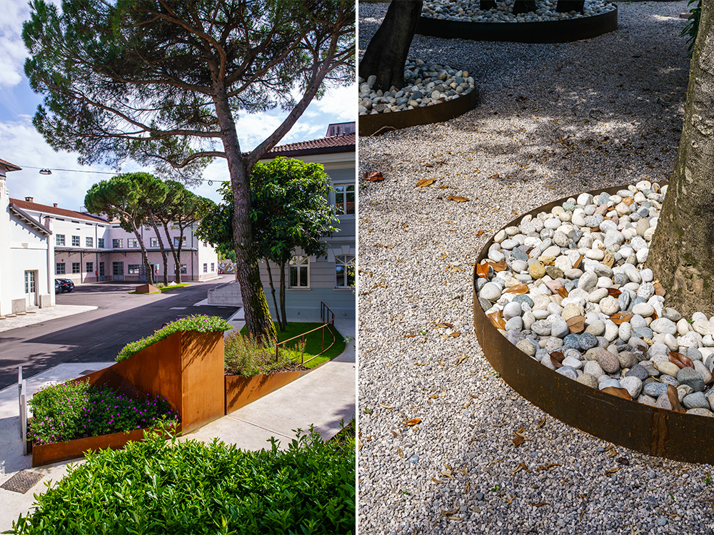 IrisAcqua \ Corten Garden IrisAcqua \ Corten Garden