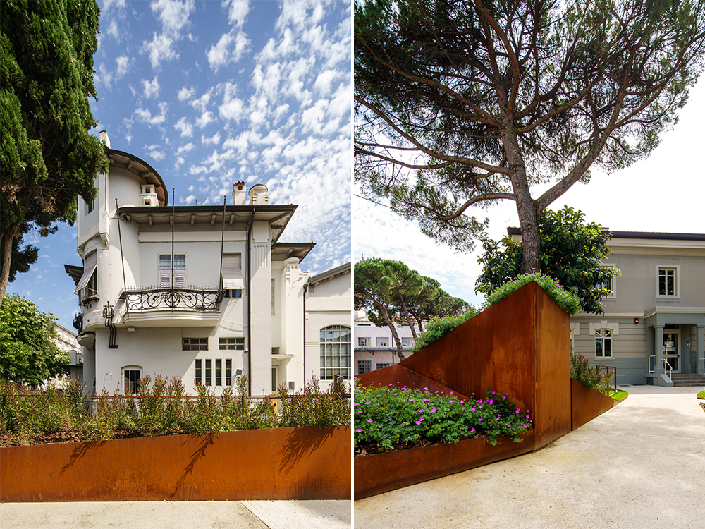 IrisAcqua \ Corten Garden IrisAcqua \ Corten Garden