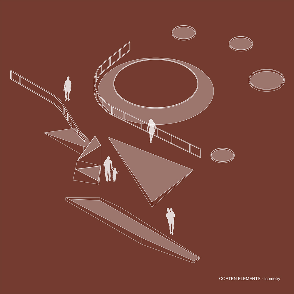 IrisAcqua \ Corten Garden IrisAcqua \ Corten Garden